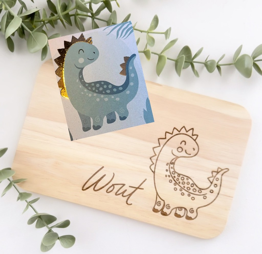 Close up broodplankje