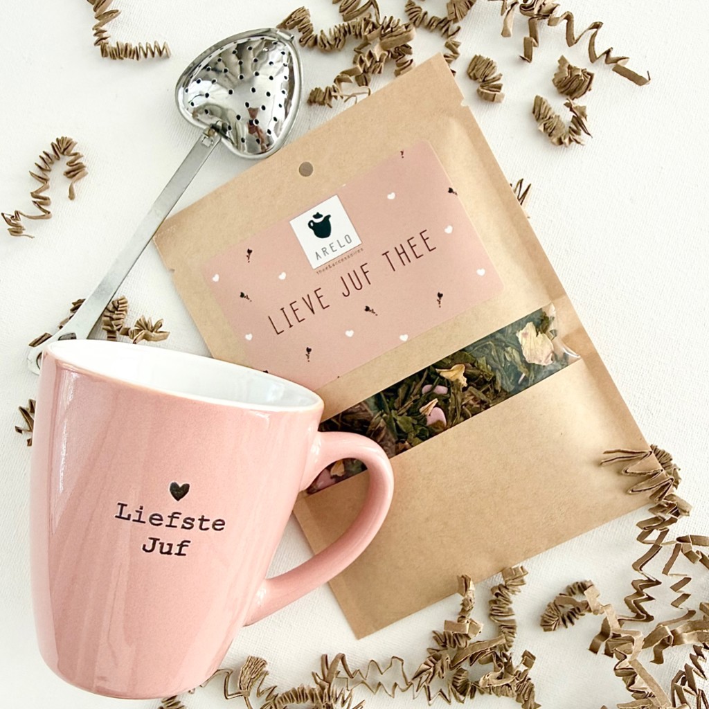 Cadeau pakket lieve juffen thee