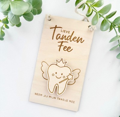 Tandenfee bordje